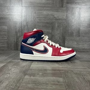 Nike Air Jordan 1 Mid SE USA 2022 (DQ7648-600) WMNS 8 B137